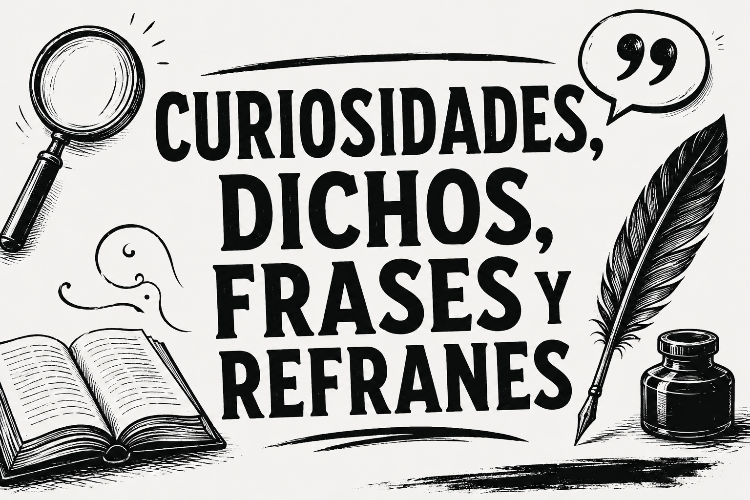 CURIOSIDADES, DICHOS, FRASES Y REFRANES