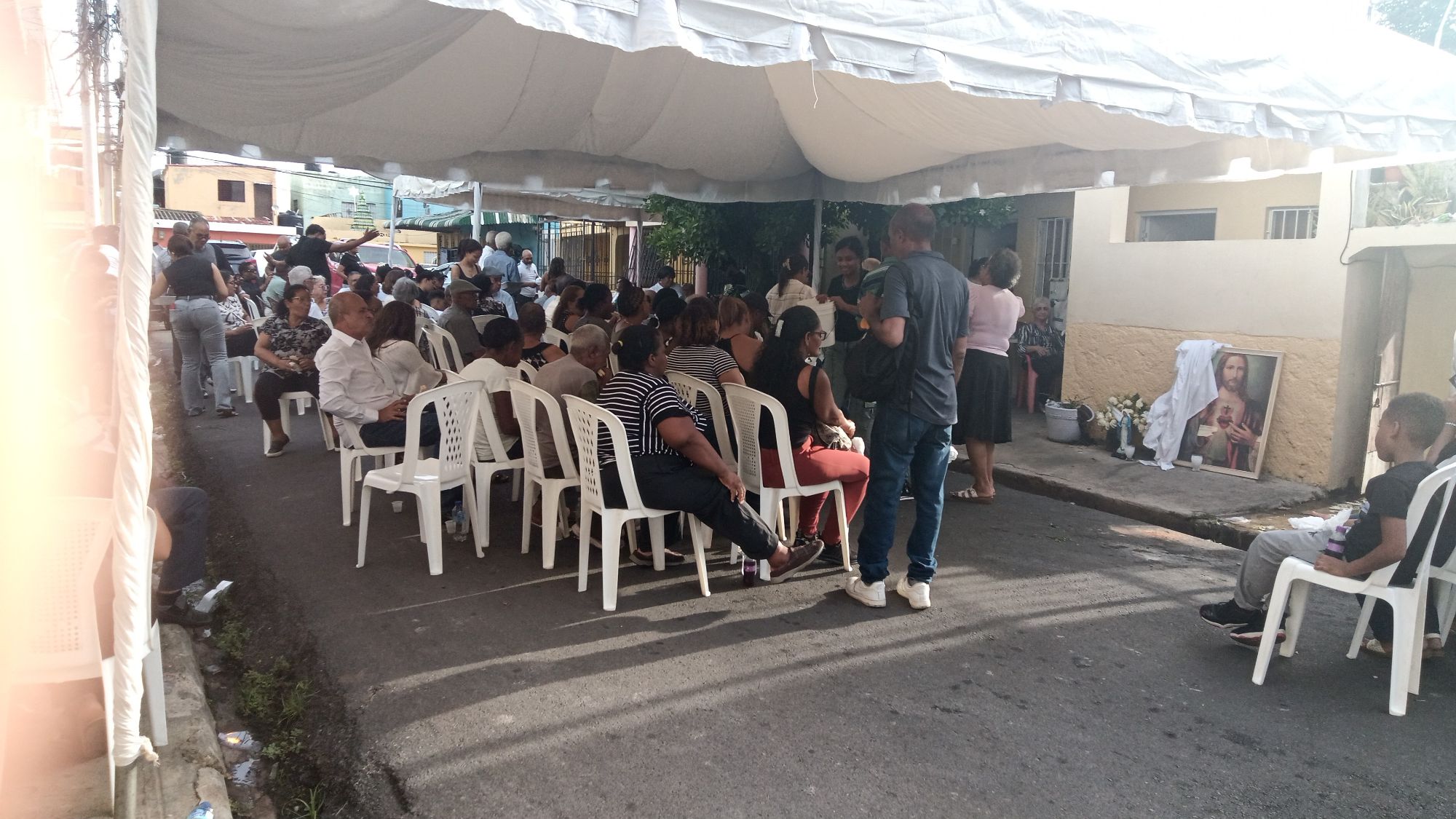 Moradores recuerdan a Fede en sus «9 días»