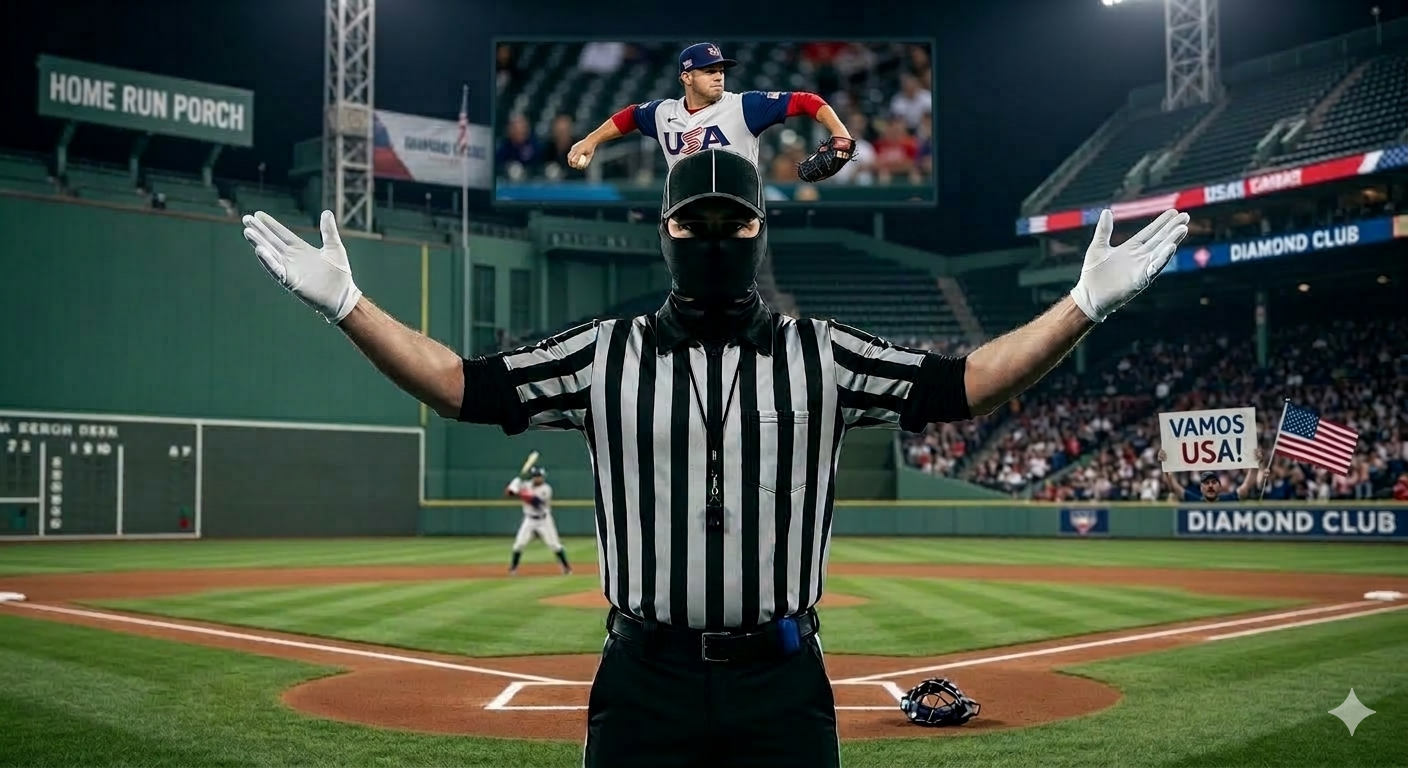 Debate por decisiones arbitrales marca el cierre del Clásico Mundial de Béisbol