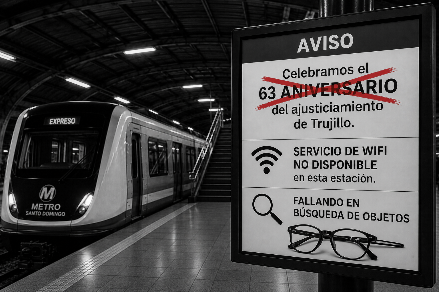 Retiran WIFI del Metro de SD: error informativo y fallo protocolar