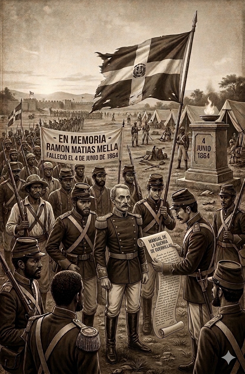 A 162 años del fallecimiento de Mella: El estratega que salvó la Restauración